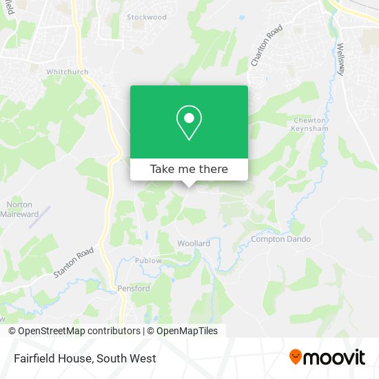 Fairfield House map