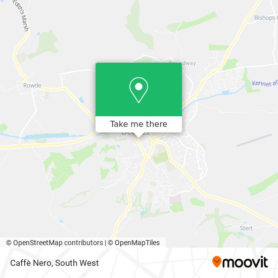 Caffè Nero map