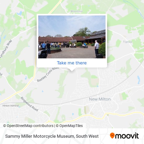 Sammy Miller Motorcycle Museum map