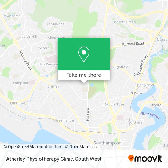 Atherley Physiotherapy Clinic map