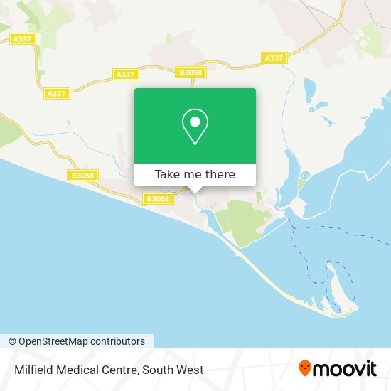Milfield Medical Centre map