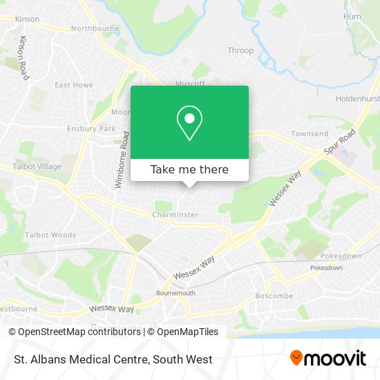 St. Albans Medical Centre map