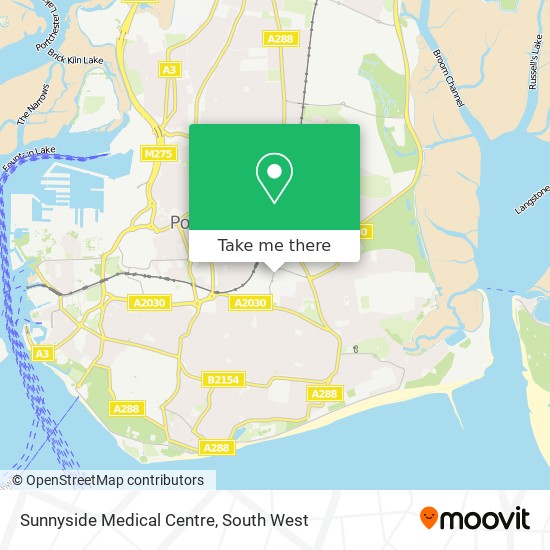 Sunnyside Medical Centre map