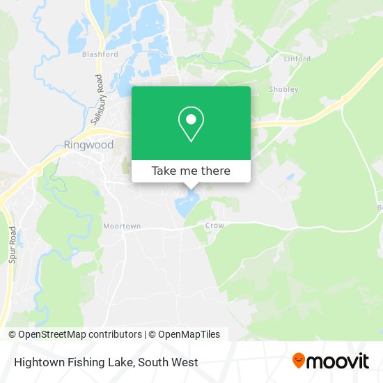 Hightown Fishing Lake map