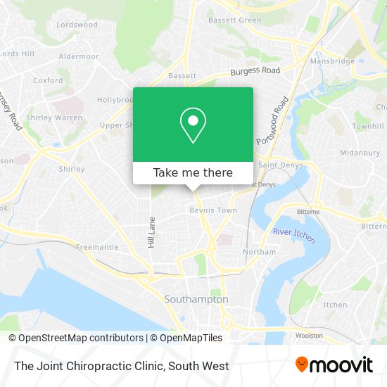 The Joint Chiropractic Clinic map