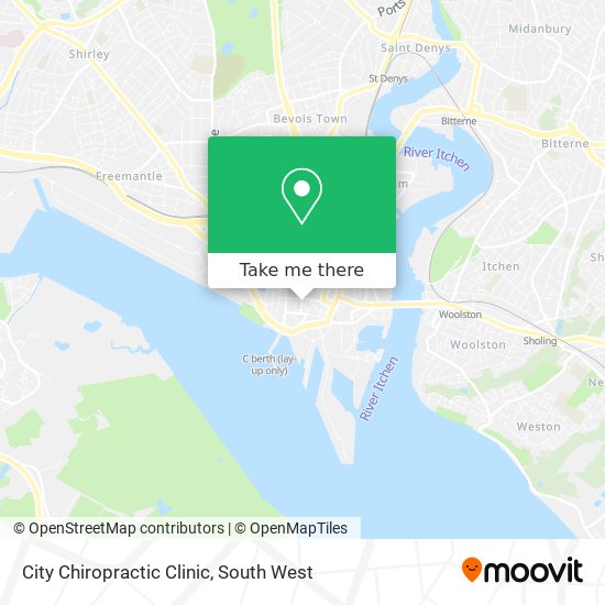 City Chiropractic Clinic map