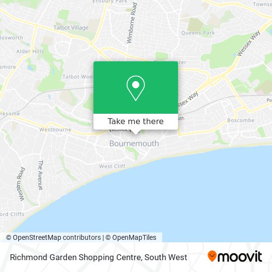 Richmond Garden Shopping Centre map