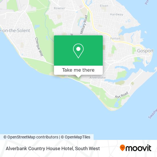 Alverbank Country House Hotel map