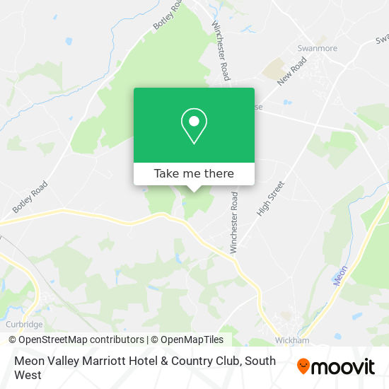 Meon Valley Marriott Hotel & Country Club map