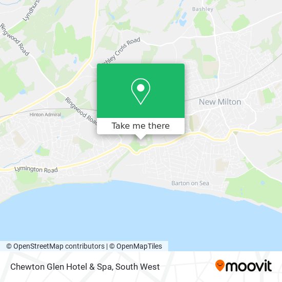 Chewton Glen Hotel & Spa map