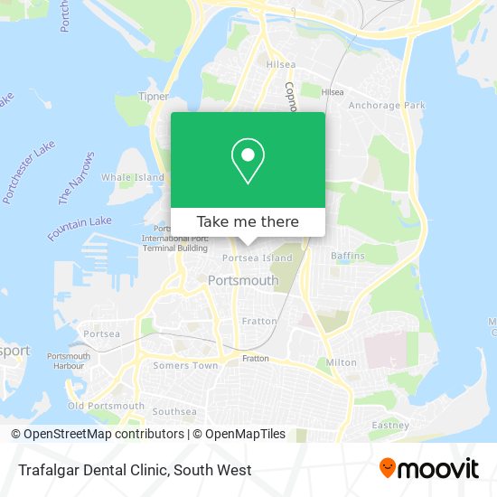 Trafalgar Dental Clinic map