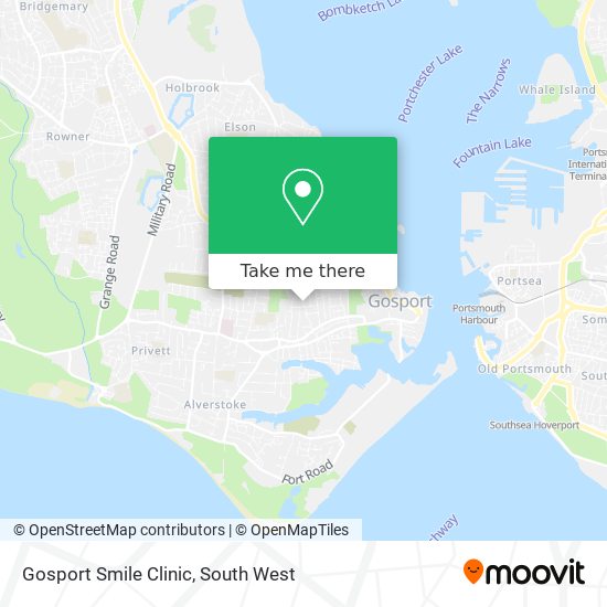 Gosport Smile Clinic map