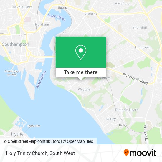 Holy Trinity Church map