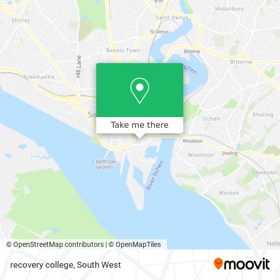 recovery college map