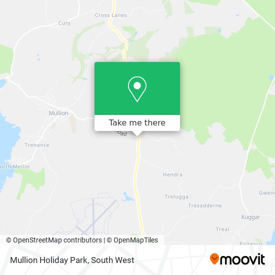 Mullion Holiday Park map