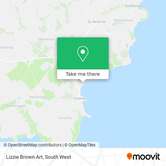 Lizzie Brown Art map