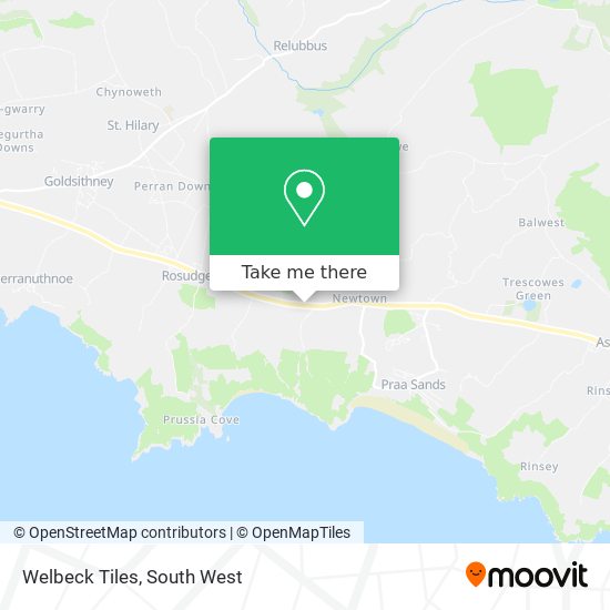 Welbeck Tiles map