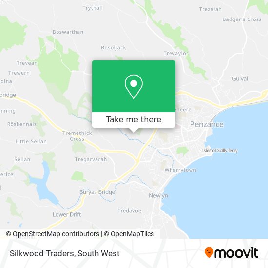 Silkwood Traders map