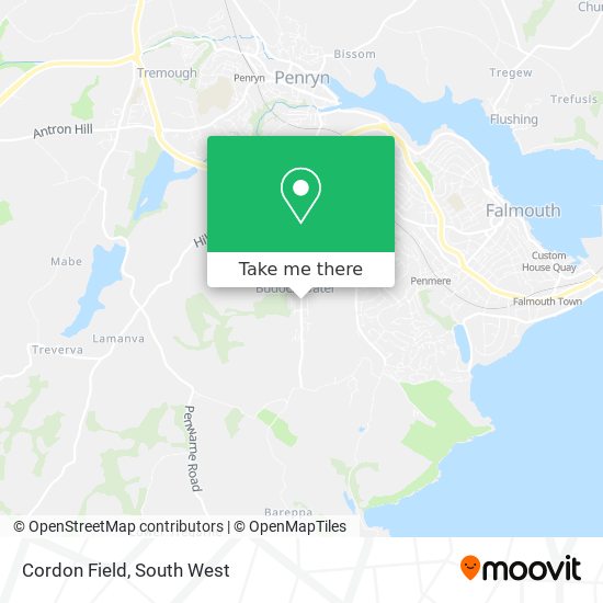 Cordon Field map