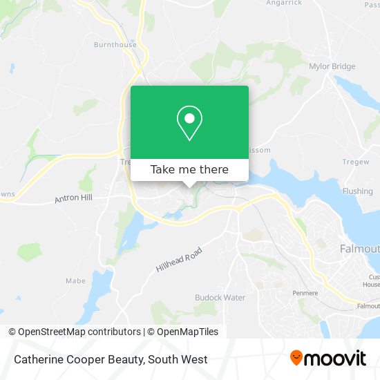 Catherine Cooper Beauty map