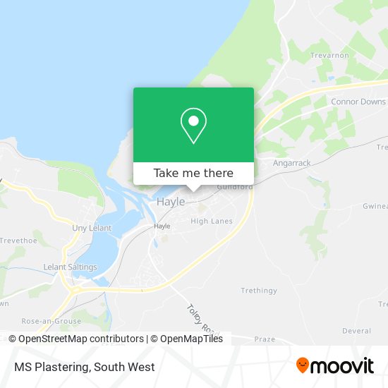 MS Plastering map
