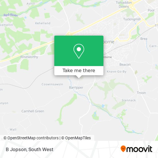 B Jopson map
