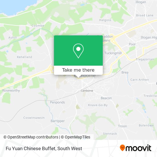 Fu Yuan Chinese Buffet map