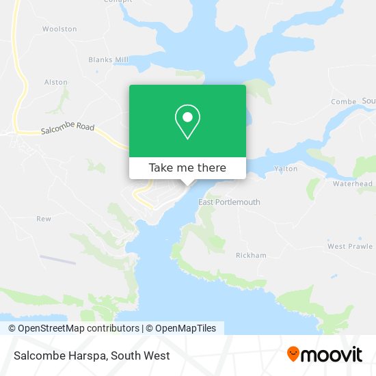Salcombe Harspa map