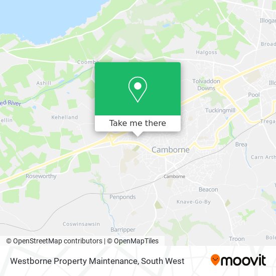 Westborne Property Maintenance map