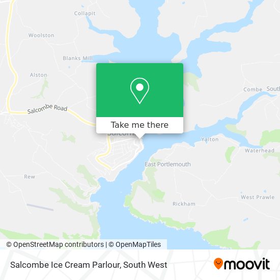 Salcombe Ice Cream Parlour map
