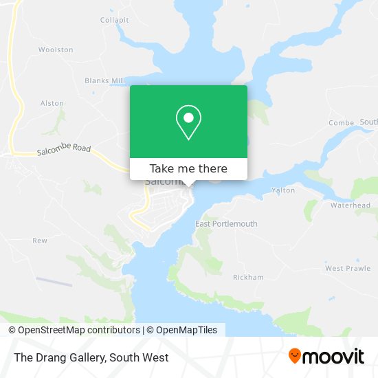 The Drang Gallery map
