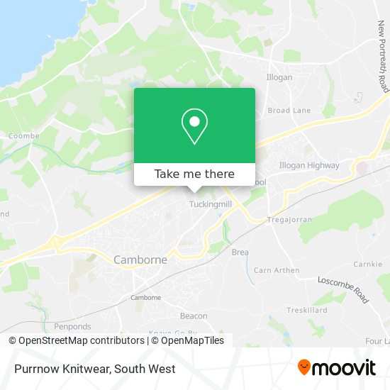 Purrnow Knitwear map