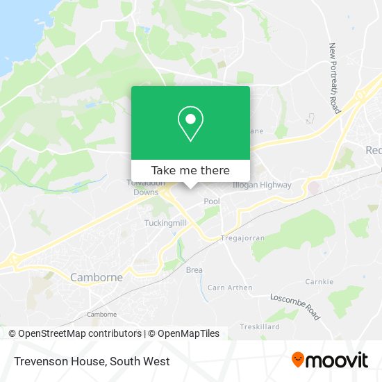Trevenson House map