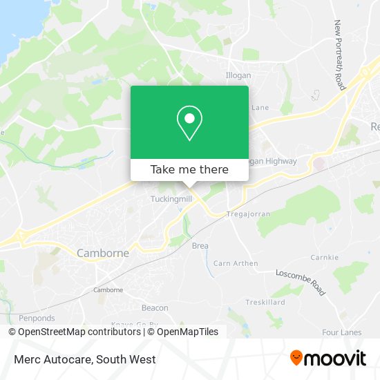 Merc Autocare map