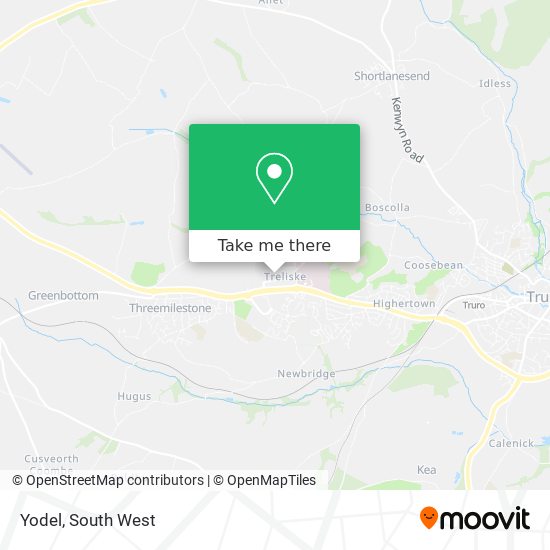 Yodel map