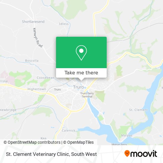 St. Clement Veterinary Clinic map