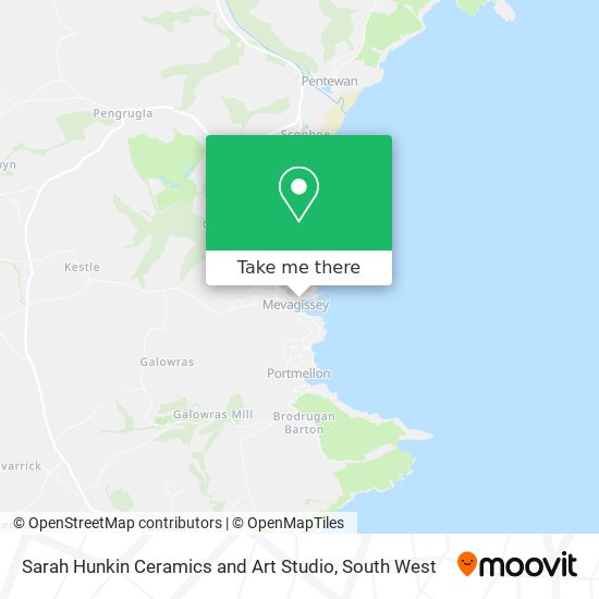 Sarah Hunkin Ceramics and Art Studio map