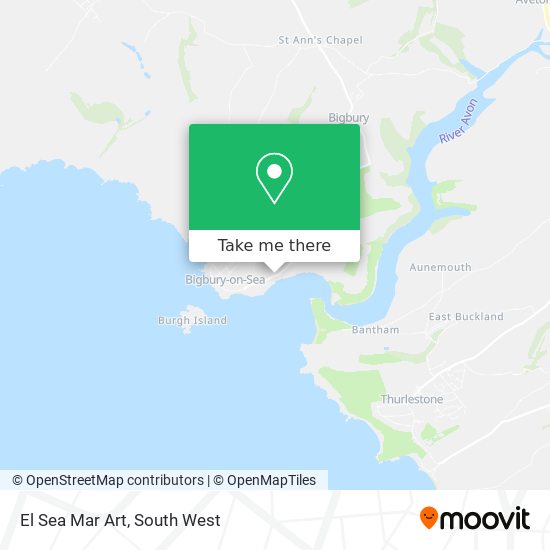 El Sea Mar Art map