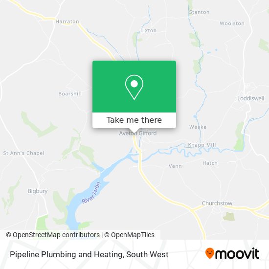 Pipeline Plumbing and Heating map