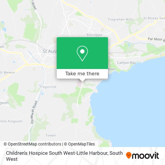 Children's Hospice South West-Little Harbour map