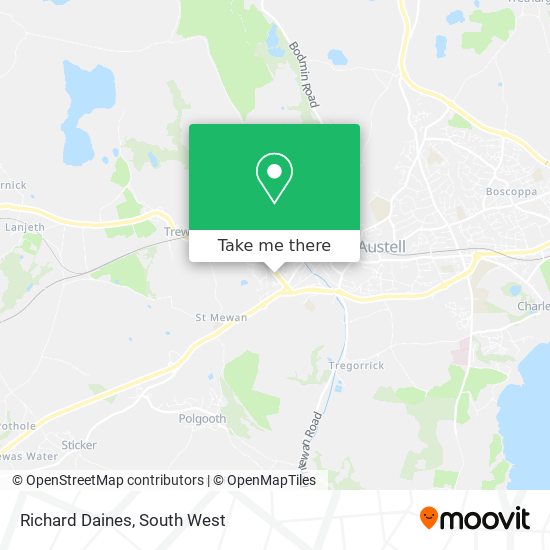 Richard Daines map