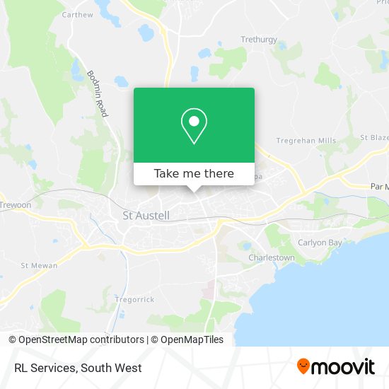 RL Services map