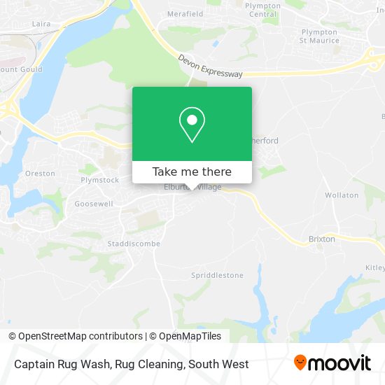 Captain Rug Wash, Rug Cleaning map