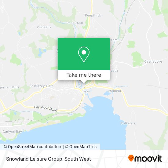 Snowland Leisure Group map