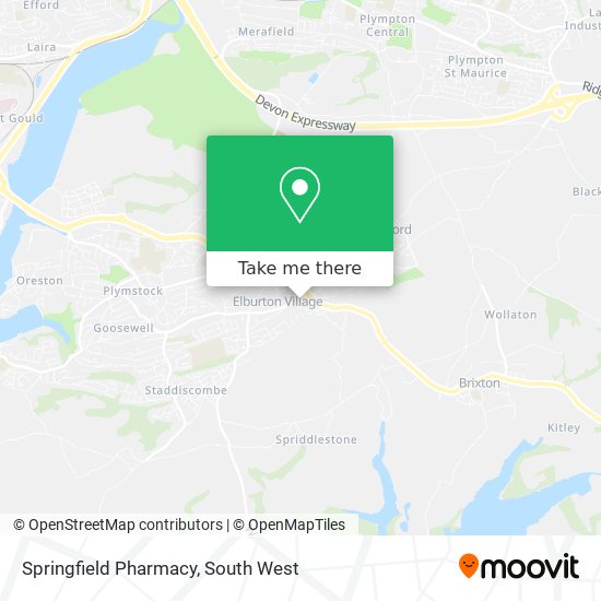 Springfield Pharmacy map