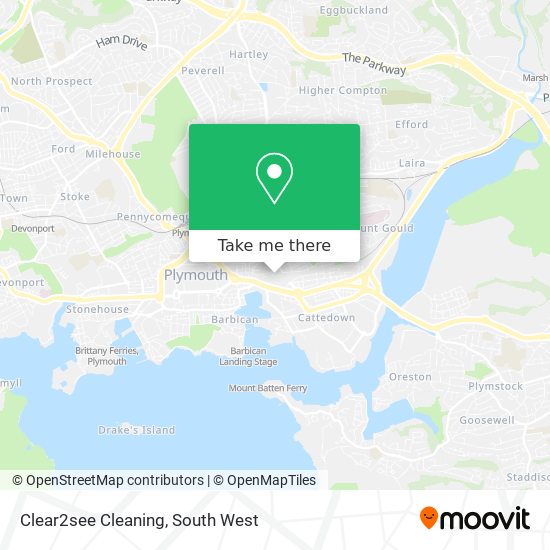 Clear2see Cleaning map