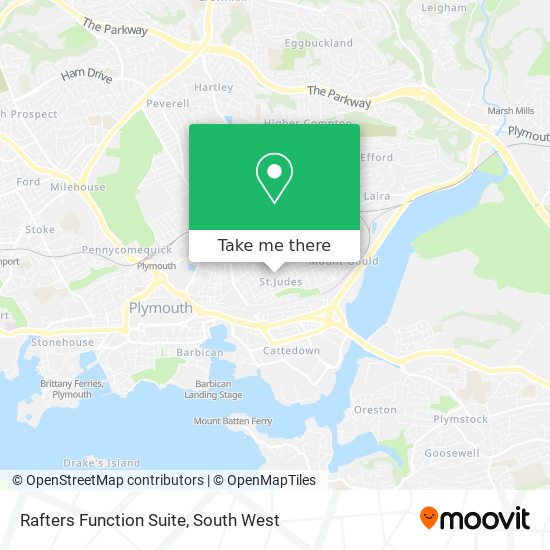 Rafters Function Suite map