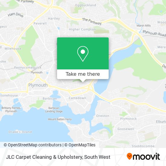 JLC Carpet Cleaning & Upholstery map