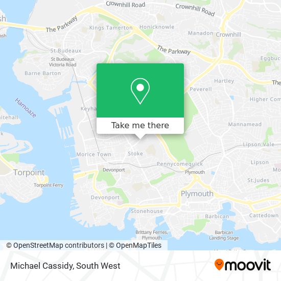 Michael Cassidy map