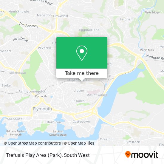 Trefusis Play Area (Park) map